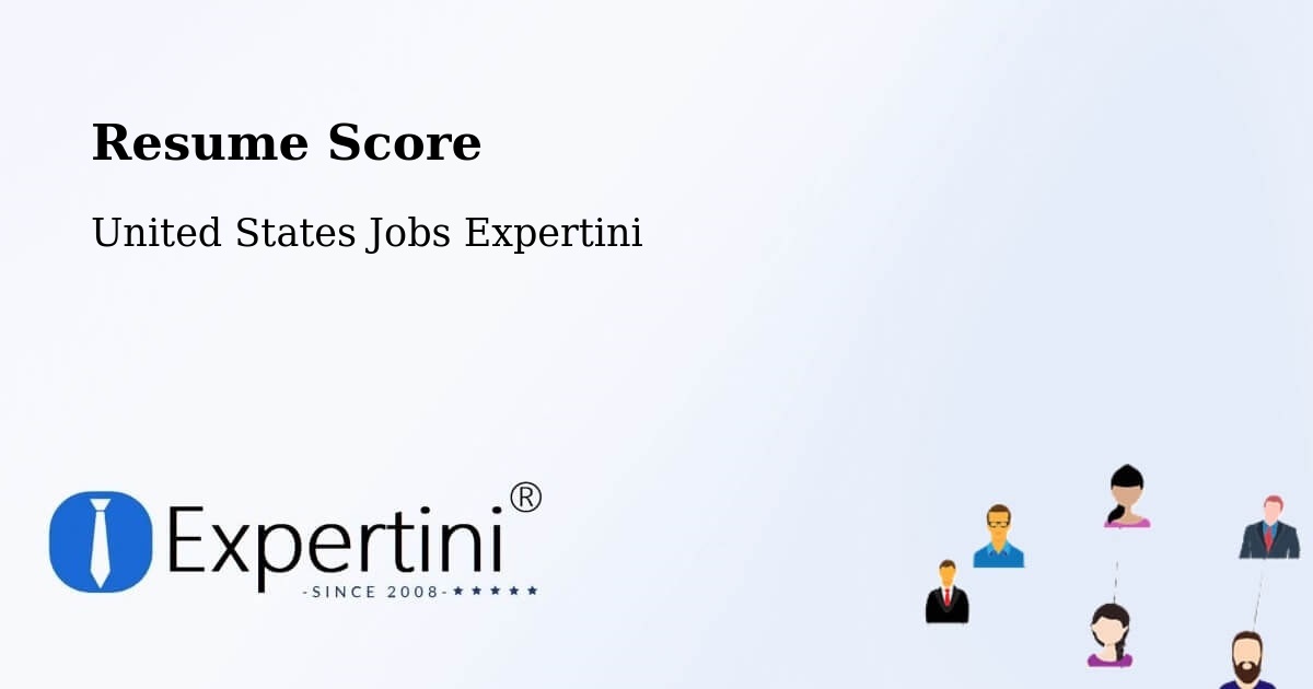 Resume Score & Job Description Match Tool – Pilot Point - United States Jobs Expertini